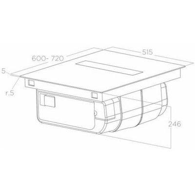 Варочная панель Elica Nikolatesla FIT BL/A/60- фото3