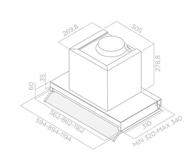 Вытяжка Elica BOXIN IX/A/90- фото2