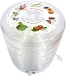 Сушилка для овощей и фруктов Спектр-Прибор Ветерок ЭСОФ-0,5/220 (5 поддонов, прозрачный)- фото