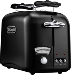 Тостер DeLonghi Argento Flora CT021.BK1- фото
