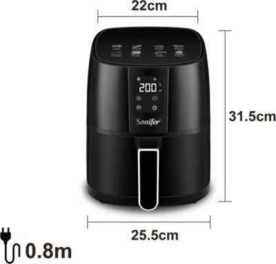 Аэрогриль Sonifer SF-1010- фото2