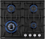 Газовая варочная панель Weissgauff HGG 641 BEB- фото