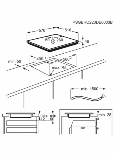 Варочная панель Electrolux EIT60443X- фото3