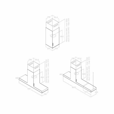 Вытяжка коробчатая Elica Haiku BL/A/32- фото2