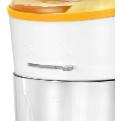 Соковыжималка электрическая Kitfort KT-1150-3 (белый/желтый)- фото2