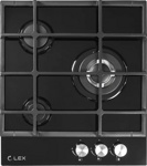 Газовая варочная панель Lex GVG 431 BL / CHAO000211- фото