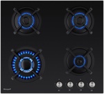 Газовая варочная панель Weissgauff HGG641BGB- фото