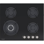 Газовая варочная панель Weissgauff HGG 640 BG Nano Glass- фото