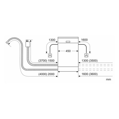 Отдельностоящая посудомоечная машина Bosch SPS2HKI42E- фото3