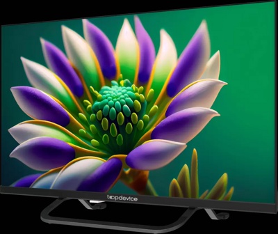 Телевизор Topdevice Frameless Neo TDTV32CS04H_BK- фото2