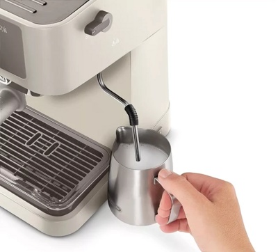 Рожковая кофеварка DeLonghi Stilosa EC235.CR- фото3