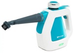 Пароочиститель Kitfort KT-918-3 (белый/бирюзовый)- фото