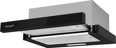 Кухонная вытяжка Weissgauff TEL 450 Black Glass- фото2
