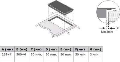 Индукционная варочная панель Weissgauff HI 32 BSCM Flex- фото2