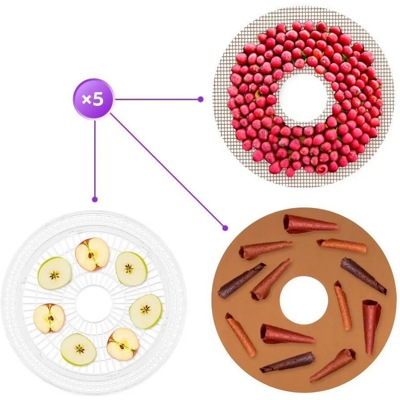 Сушилка для овощей и фруктов Kitfort КТ-1996- фото2